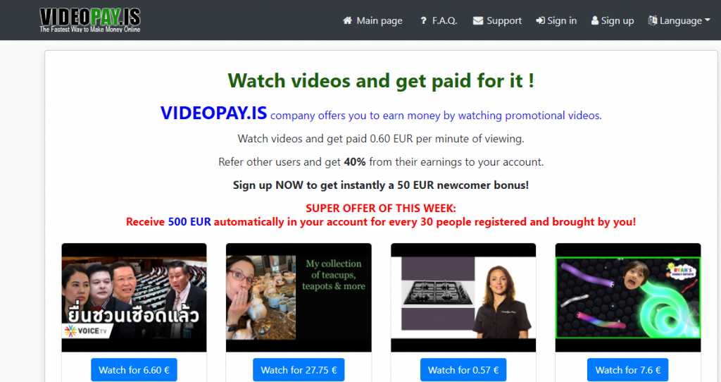 Is Videopay.is Legit or A Big Scam? -Videopay.is Review